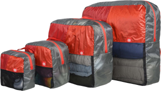 Pajak Ultralight Packing Cubes 4-Pack Red