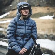 Bergans Women's Vaagaa Allround Down Jacket Granite Blue