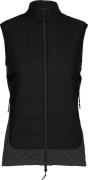 Icebreaker Women's Merinoloft Vest Black/Jet Heather/Cb