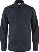 Fjällräven Men's Övik Travel Long Sleeved Shirt Dark Navy