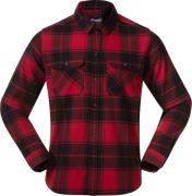 Bergans Men's Nordmarka Flannel Shirt Red/black Check