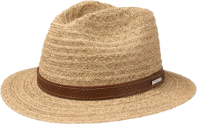 Stetson Barnell Traveller Raffia Hat Natur