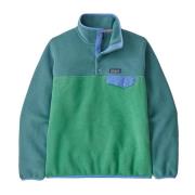 Patagonia Women's Lightweight Synchilla Snap-T Fleece Pullover Heartle...