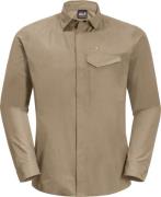 Jack Wolfskin Men's Lakeside Roll-Up Shirt Sand Dune