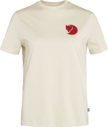 Fjällräven Women's Fox Boxy Logo Tee Chalk White