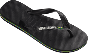 Havaianas Men's Brazil Logo Black/Black
