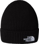 The North Face Kids' TNF Logo Box Cuffed Beanie TNF Black