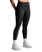 2XU Women's Fluid Hi-Rise Tights Black/black