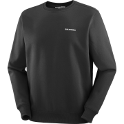 Salomon Men's Salomon Logo Crewneck Deep Black