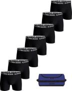 Björn Borg Men's Cotton Stretch Boxer + Wash Bag 7p Multipack 1