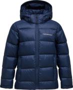 Peak Performance Junior Frost Down Puffer Jacket Blue Shadow