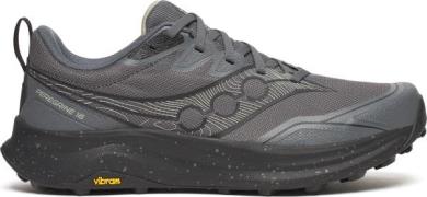 Saucony Men's Peregrine 16 Carbon/black