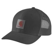 Carhartt Twill Mesh-Back Logo Patch Cap Black