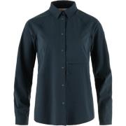 Fjällräven Women's Abisko Trekking Shirt Dark Navy