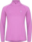 Hellner Women's Core Running Halfzip LS Tee Mulberry