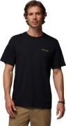 Columbia Men's CSC Logo Organic Cotton T-Shirt Black, Linework C Badge