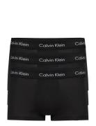 Low Rise Trunk 3Pk Bokserit Black Calvin Klein