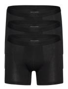 3Pk Base Bamboo Boxer Bokserit Black Panos Emporio