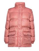 Emilia Puffer Jacket Vuorillinen Takki Topattu Takki Multi/patterned N...