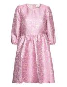 Austin Dress Lyhyt Mekko Pink Noella