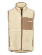 Teddy Fleece Vilads Vest Toppaliivi Cream Mads Nørgaard