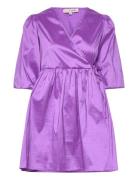 Esta Dress Lyhyt Mekko Purple A-View