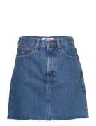 Mom Mid Skirt Bg4032 Lyhyt Hame Blue Tommy Jeans