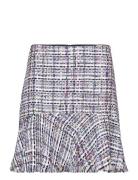 Summer Boucle Skirt Lyhyt Hame Multi/patterned Karl Lagerfeld