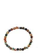 Beads Bracelet 6Mm Rannekoru Korut Orange Edd.