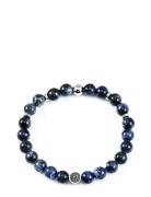 Beads Bracelet 8Mm Rannekoru Korut Navy Edd.