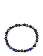 Beads Bracelet 6Mm Rannekoru Korut Navy Edd.