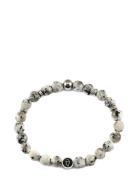 Beads Bracelet 8Mm Rannekoru Korut Grey Edd.