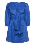 Cintare Mini Dress Lyhyt Mekko Blue Faithfull The Brand