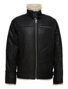 Axel Classic Pile Suede Jacket Nahkatakki Black Jofama