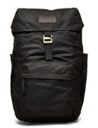 Barbour Essential Wax Backpack Reppu Laukku Black Barbour