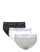 Brief 3-Pack Y-sepalus Briefs Alushousut Grey GANT