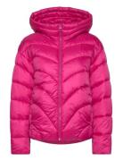 Woven Outdoor Jackets Vuorillinen Takki Topattu Takki Pink Marc O'Polo