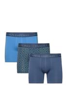 3Pk Base Bamboo Boxer Bokserit Blue Panos Emporio