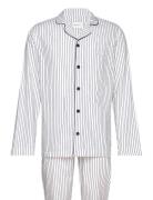 Stripe Pj Set Shirt And Pants Gb Pyjama Cream GANT