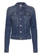 Vivianne Skn Jacket Ah5150 Farkkutakki Denimtakki Blue Tommy Jeans