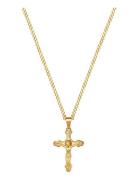 Men's Gold Necklace With Crucifix Pendant Kaulakoru Korut Gold Nialaya