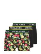 Jacpink Flowers Trunks 3 Pack Sn Bokserit Black Jack & J S