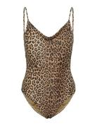 Pcbaomi Swimsuit Sww Noos Bc Uimapuku Uima-asut Brown Pieces