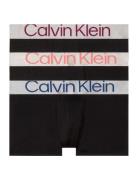 Low Rise Trunk 3Pk Bokserit Black Calvin Klein