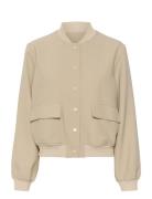 Meganmw Bomber Jacket Bombertakki Beige My Essential Wardrobe