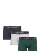 3P Trunk Bokserit Green Tommy Hilfiger