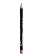 Slim Lip Pencil Huulikynä Meikki Brown NYX Professional Makeup