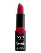 Suede Matte Lipsticks Huulipuna Meikki Pink NYX Professional Makeup