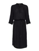 Slzaya Dress Polvipituinen Mekko Black Soaked In Luxury