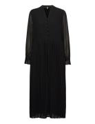 Cudaphne Dress Polvipituinen Mekko Black Culture
